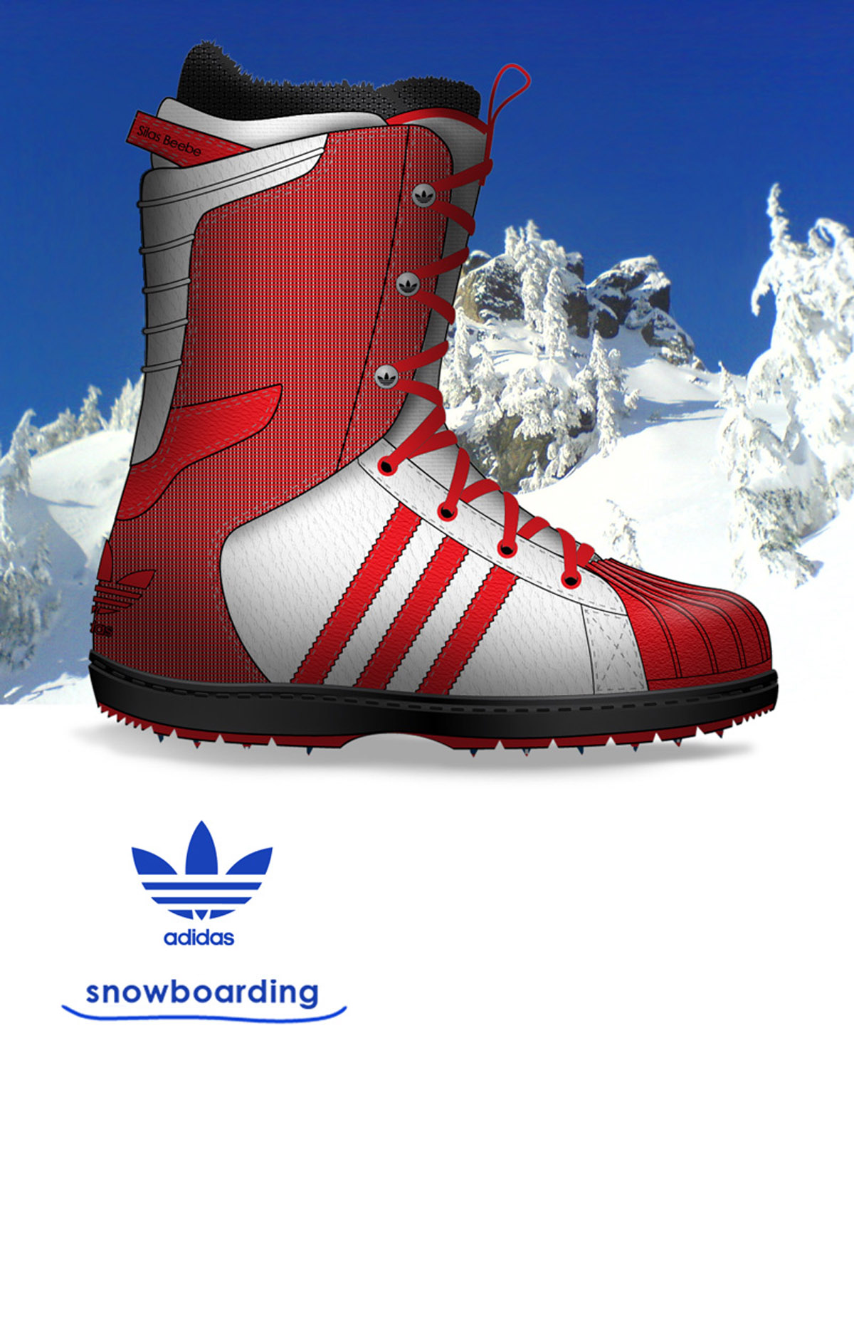 adidas shell toe snowboard boots